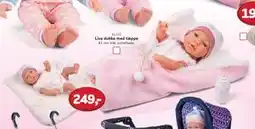 MID Hobby Liva dukke med tæppe, DKK 249 tilbud