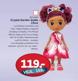 MID Hobby Crystal Garden dukke 15cm, DKK 119 tilbud