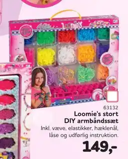 MID Hobby Loomie's stort DIY armbåndssæt, DKK 149 tilbud