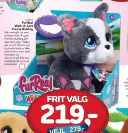 MID Hobby FurReal Walk-A-Lots Fransk Bulldog, DKK 219 tilbud