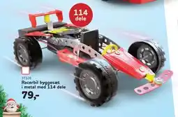 MID Hobby Racerbil byggesæt i metal med 114 dele, DKK 79 tilbud