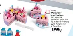 MID Hobby Dessertsæt med lagkage, DKK 199 tilbud