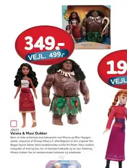 MID Hobby Vaiana & Maui Dukker, DKK 349 tilbud