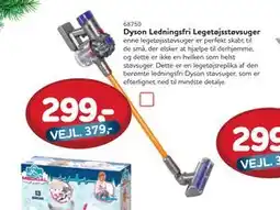 MID Hobby Dyson Ledningsfri Legetøjsstøvsuger, DKK 299 tilbud