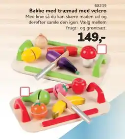 MID Hobby Bakke med træmad med velcro, DKK 149 tilbud