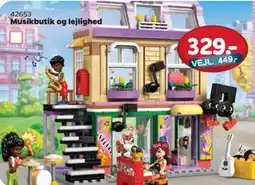 MID Hobby Musikbutik og lejlighed, DKK 329 tilbud