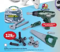 MID Hobby Kuffert med boremaskine og tilbehør, DKK 129 tilbud