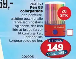 MID Hobby Pen 68 colorparade, DKK 149 tilbud