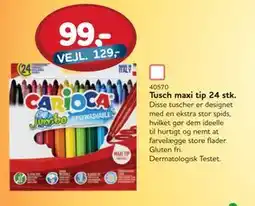 MID Hobby Tusch maxi tip 24 stk, DKK 99 tilbud