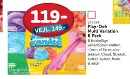 MID Hobby Play-Doh Multi Variation 6 Pack, DKK 119 tilbud