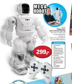 MID Hobby Megarobot med infrarød styring, DKK 299 tilbud