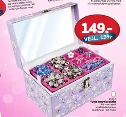 MID Hobby fyldt smykkeskrin, DKK 149 tilbud