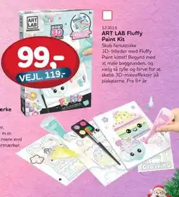 MID Hobby ART LAB Fluffy Paint Kit, DKK 99 tilbud
