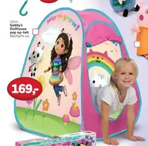 MID Hobby Gabby's Dollhouse pop op-telt, DKK 169 tilbud