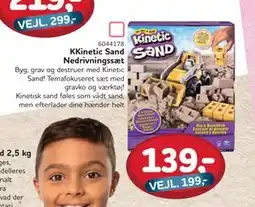 MID Hobby KKinetic Sand Nedrivningssæt, DKK 139 tilbud