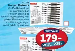 MID Hobby Uni pin Dotwork, DKK 179 tilbud