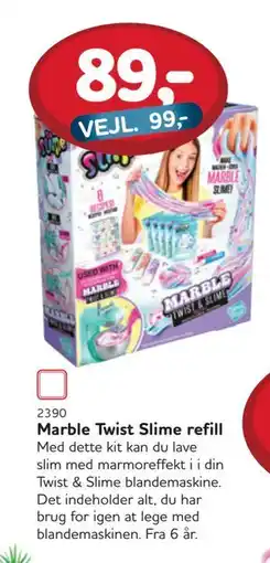 MID Hobby Marble Twist Slime refill, DKK 89 tilbud