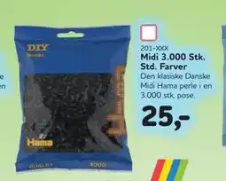 MID Hobby Midi 3.000 Stk. Std. Farver, DKK 25 tilbud