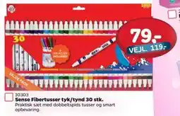 MID Hobby Sense Fibertusser tyk/tynd 30 stk, DKK 79 tilbud