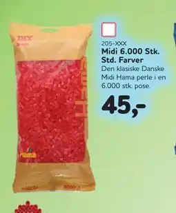 MID Hobby Midi 6.000 Stk. Std. Farver, DKK 45 tilbud