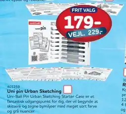 MID Hobby Uni pin Urban Sketching, DKK 179 tilbud