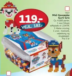 MID Hobby Midi Gaveæske Gurli Gris, DKK 119 tilbud