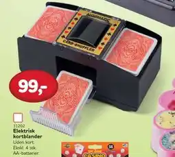 MID Hobby Elektrisk kortblander, DKK 99 tilbud