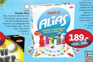 MID Hobby Familie Alias, DKK 189 tilbud