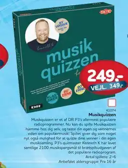 MID Hobby Musikquizzen, DKK 249 tilbud
