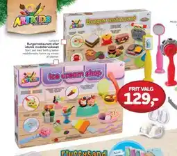 MID Hobby Burgerrestaurant eller isbutik modellervokssæt, DKK 129 tilbud