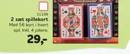 MID Hobby 2 sæt spillekort, DKK 29 tilbud