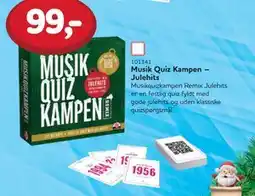 MID Hobby Musik Quiz Kampen – Julehits, DKK 99 tilbud