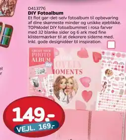 MID Hobby DIY Fotoalbum, DKK 149 tilbud