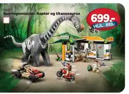 MID Hobby Sporingsmission: Raptor og titanosaurus, DKK 699 tilbud