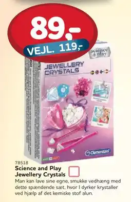 MID Hobby Science and Play Jewellery Crystals, DKK 89 tilbud