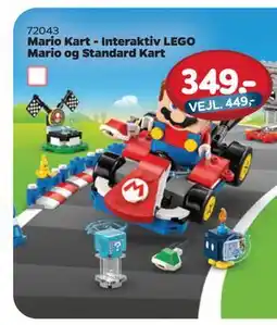 MID Hobby Mario Kart - Interaktiv LEGO Mario og Standard Kart, DKK 349 tilbud