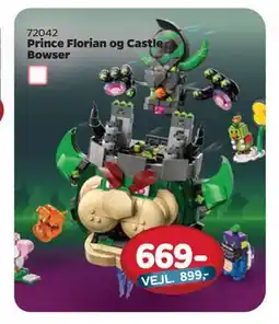 MID Hobby Prince Florian og Castle Bowser, DKK 669 tilbud