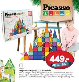 MID Hobby Magnetiske figurer, 101 elementer, DKK 449 tilbud