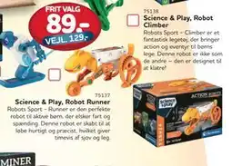 MID Hobby Science & Play, Robot Runner, DKK 89 tilbud