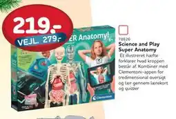 MID Hobby Science and Play Super Anatomy, DKK 219 tilbud
