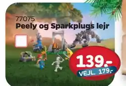 MID Hobby Peely og Sparkplugs lejr, DKK 139 tilbud