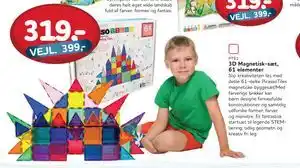 MID Hobby 3D Magnetisk-sæt, 61 elementer, DKK 319 tilbud
