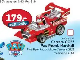 MID Hobby Carrera GO!!! Paw Patrol, Marshall, DKK 179 tilbud