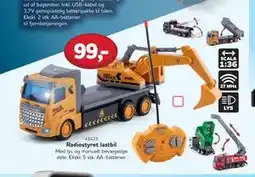 MID Hobby Radiostyret lastbil, DKK 99 tilbud