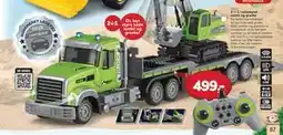 MID Hobby 2-i-1 radiostyret lastbil og gravko, DKK 499 tilbud