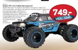 MID Hobby Smyter MT 1:12 2.4GHz Fjernstyret bil, DKK 749 tilbud