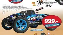 MID Hobby Phantom 1:10 2,4GHz Fjernstyret bil, DKK 999 tilbud