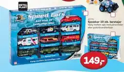 MID Hobby Speedcar 10 stk. køretøjer, DKK 149 tilbud