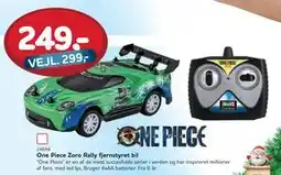 MID Hobby One Piece Zoro Rally fjernstyret bil, DKK 249 tilbud