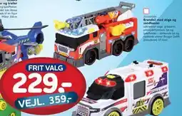 MID Hobby Brandbil med stige og vandkanon, DKK 229 tilbud